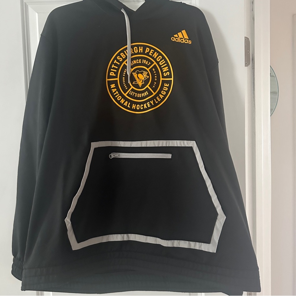 Adidas Pittsburgh Penguins Black Hoodie